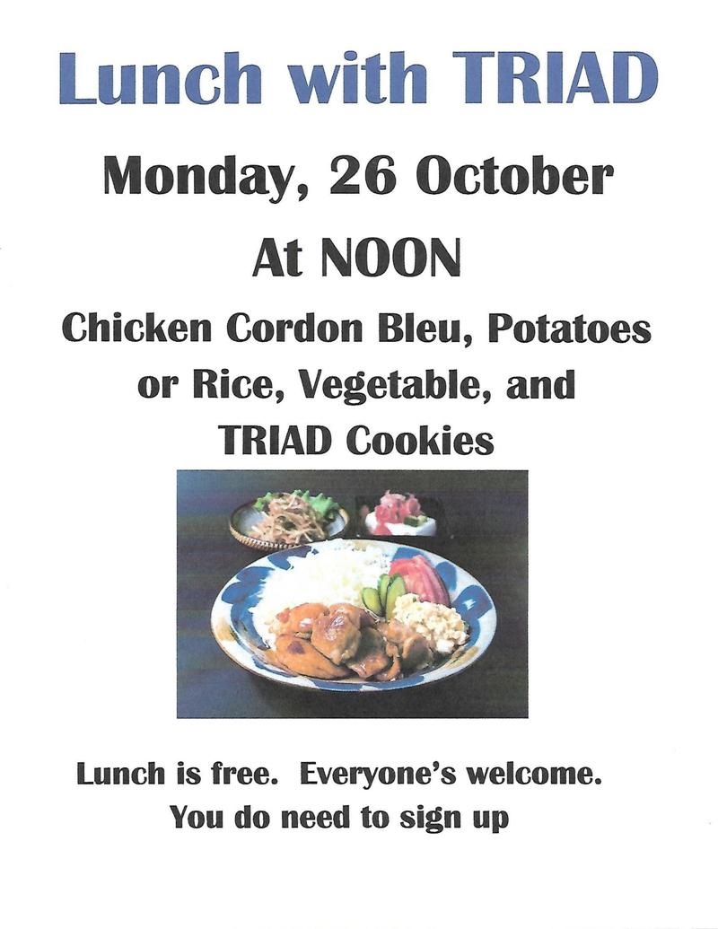 Lunch with Triad